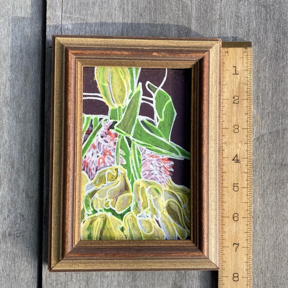 Emily Snyder | “Tulips in Brooklyn” original art. - Picture 3 of 7